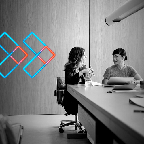 long table talking women