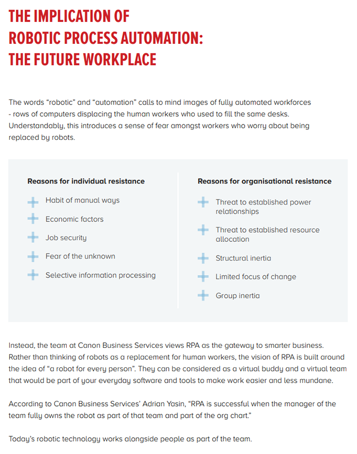 Is Robotic Process Automation right for your organisation copy image